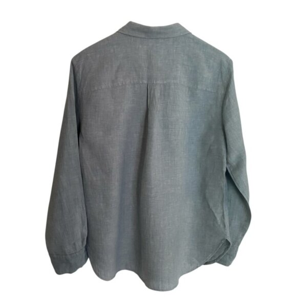 Loft Linen Everyday Pocket Shirt Medium - Picture 3 of 4